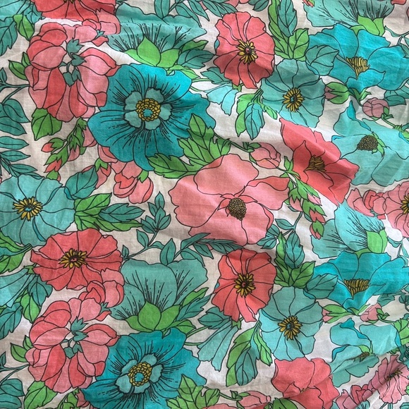 Boston Proper Bouquet Of Summer Embellished Peasant Dress. - Picture 4 of 12